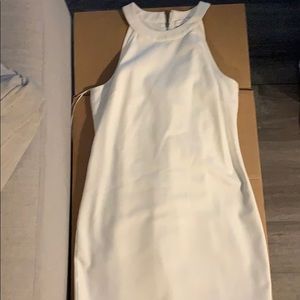 Cache Dresses - White cache dress never worn Cache Dresses - White cache dress never worn